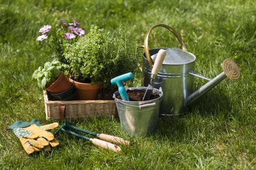 A tidy garden after professional clearance in Crystal Palace